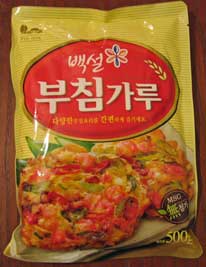 韓国のパジョン（チヂミ）の粉